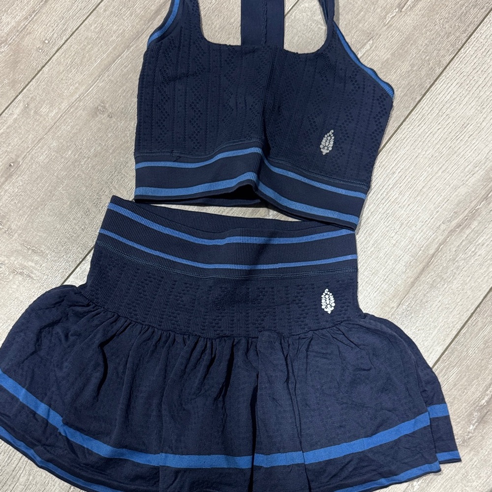 FP Movement by Free People Navy and Blue Set